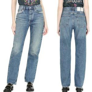 AGOLDE Lana mid-rise straight leg jean